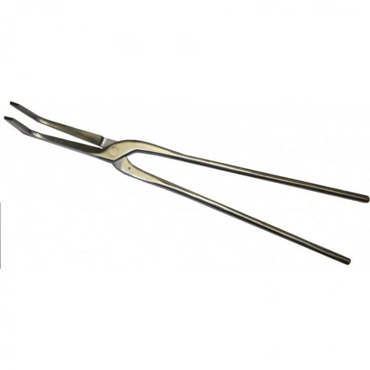 PINCE BECS COURBE 50CM POUR CREUSET SALAMANDER PINCE BECS COURBE 50CM POUR CREUSET SALAMANDER