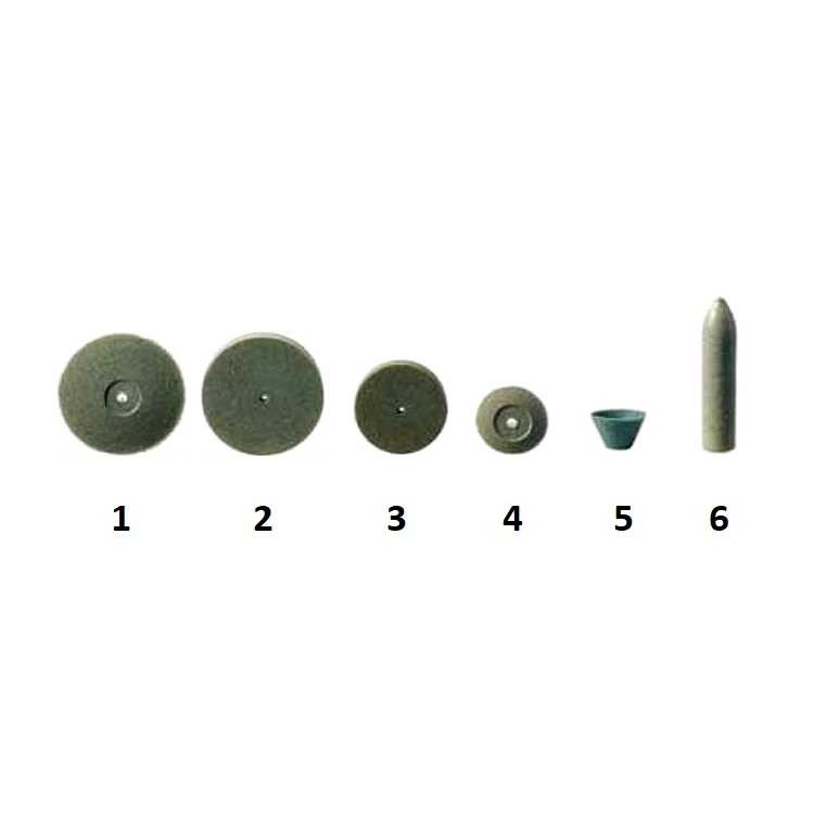 POLISSOIRS UNIVERSELS VERT-GRIS - MEISINGER