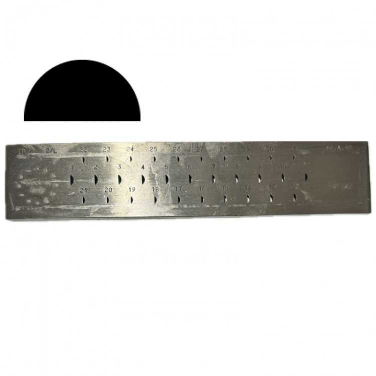FILIERE 1/2ROND 9 A 6 33% SP67 31T FILIERE 1/2ROND 9 A 6 33% SP67 31T