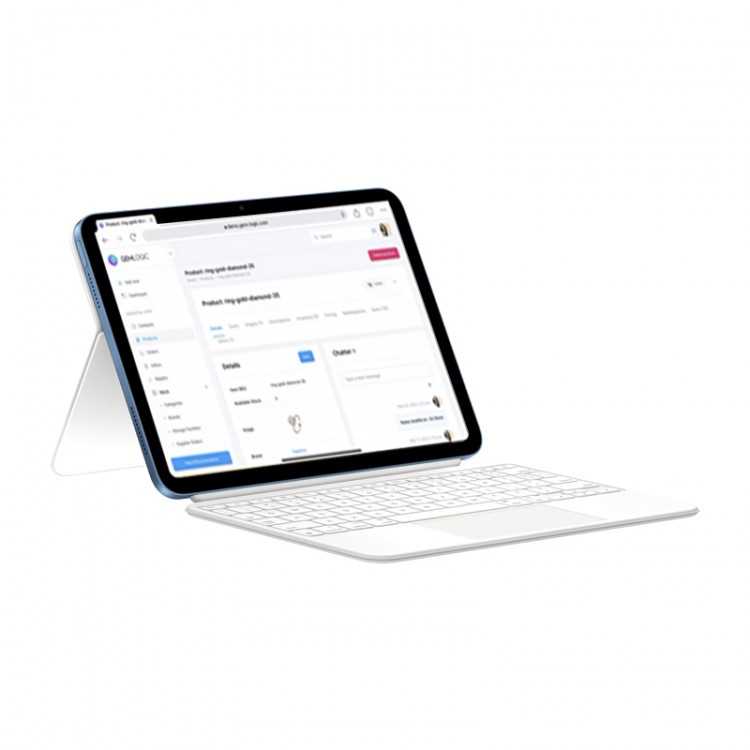 iPad 10,9 pouces Wi‑Fi + Cellular 256 Go +Keyboard pour iPad- Gemlogic iPad 10,9 pouces Wi‑Fi + Cellular 256 Go +Keyboard pour iPad- Gemlogic