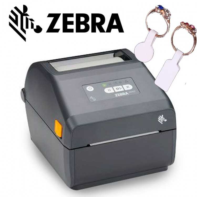 IMPRIMANTE ETIQUETTES ZEBRA ZD421 "Etiquettes bijoux" - Gemlogic IMPRIMANTE ETIQUETTES ZEBRA ZD421 "Etiquettes bijoux" - Gemlogic