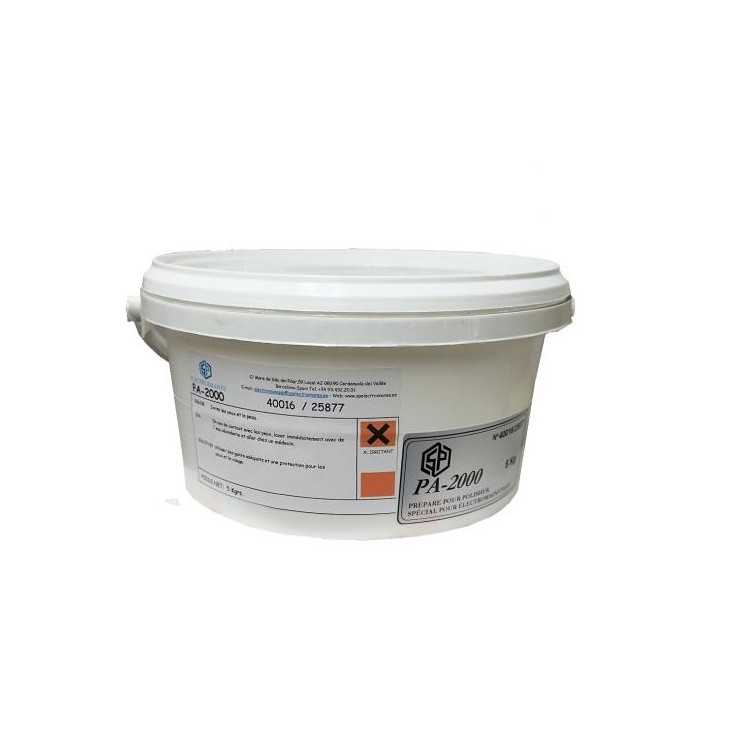 SAVON PA 2000 - POLISSAGE AU TONNEAU MAGNETIQUE (LAIT) - 5KG SAVON PA 2000 - POLISSAGE AU TONNEAU MAGNETIQUE (LAIT) - 5KG