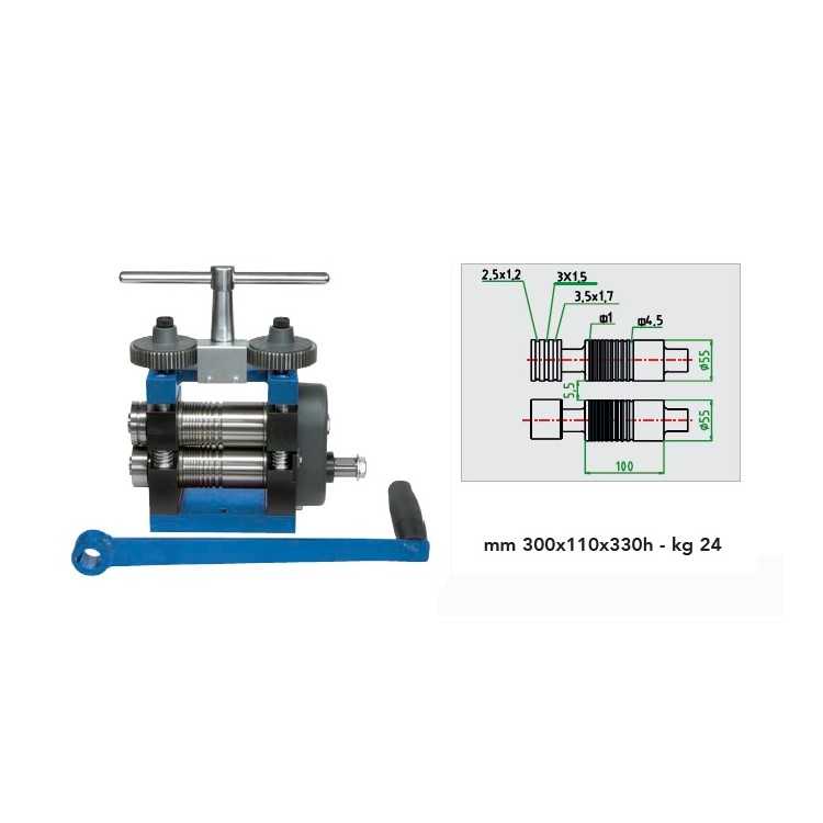 LAMINOIR ELF100R PLAQUE + FIL 100MM ROULETTE SANS REDUCTEUR LAMINOIR ELF100R PLAQUE + FIL 100MM ROULETTE SANS REDUCTEUR