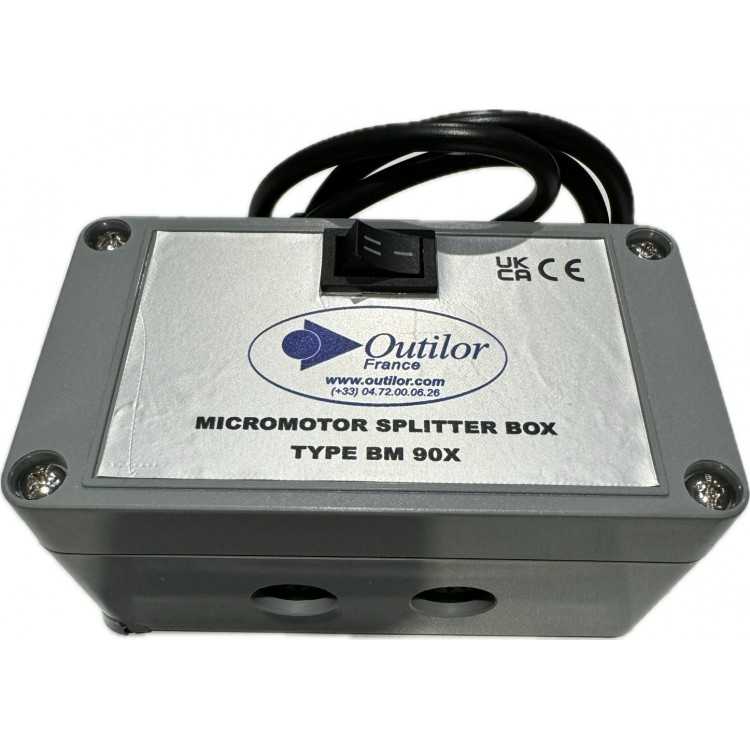 BOITIER DE SELECTION (SWITCH) DOUBLE SORTIE POUR MICROMOTEUR BOITIER DE SELECTION (SWITCH) DOUBLE SORTIE POUR MICROMOTEUR