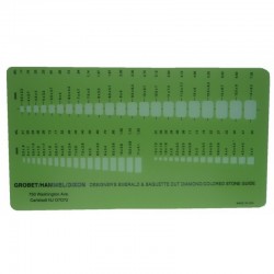 GABARIT A TRACER N°16 CALIBRES - TAILLE PRINCESSE & EMERAUDE