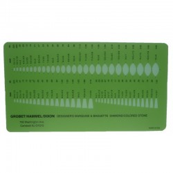 GABARIT A TRACER N°13 NAVETTES & TRAPEZES