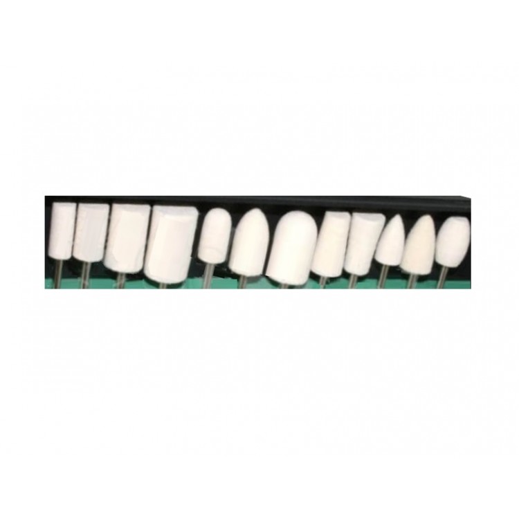 JEU DE 11 FEUTRES SUR TIGE ø2.35 JEU DE 11 FEUTRES SUR TIGE ø2.35