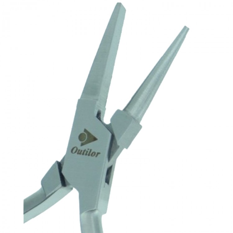 PINCE BECS PLAT/ROND 140mm TOUT INOX PINCE BECS PLAT/ROND 140mm TOUT INOX