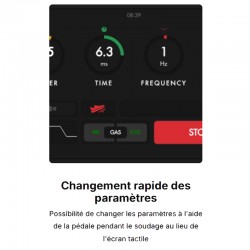 LASER EVO X TECH BLACK - AVEC PEDALE ANALOGIQUE