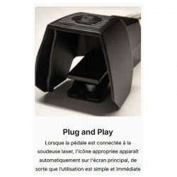 LASER EVO X TECH BLACK - AVEC PEDALE ANALOGIQUE