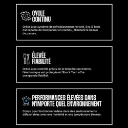 LASER EVO X TECH BLACK - AVEC PEDALE ANALOGIQUE