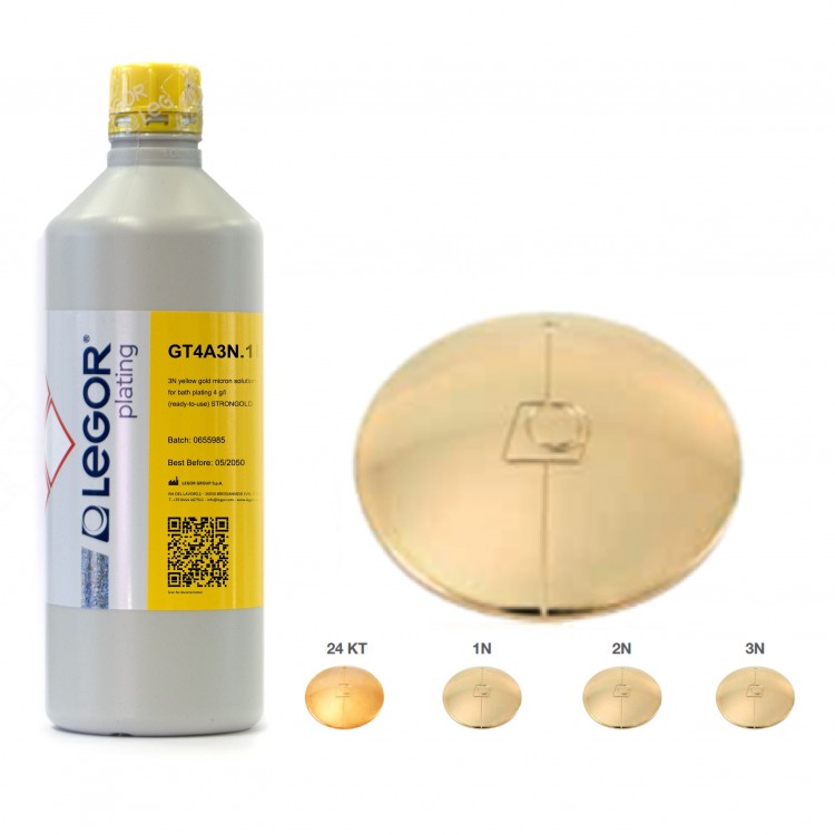 BAIN OR JAUNE 4g/L - LEGOR GT4A3N (3N) BAIN OR JAUNE 4g/L - LEGOR GT4A3N (3N)