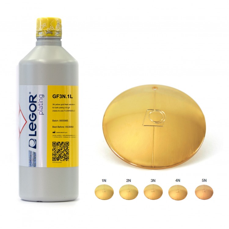 BAIN OR JAUNE FLASH 0.8g/L - LEGOR GF3N (3N) BAIN OR JAUNE FLASH 0.8g/L - LEGOR GF3N (3N)