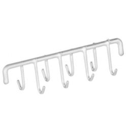 SUPPORT BAGUES ULTRASON 8 CROCHETS - BLANC