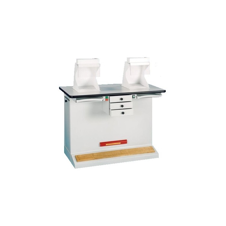 TABLE A POLIR 2 POSTES - ASPIRATION 2400m3/H (2x1200M3)