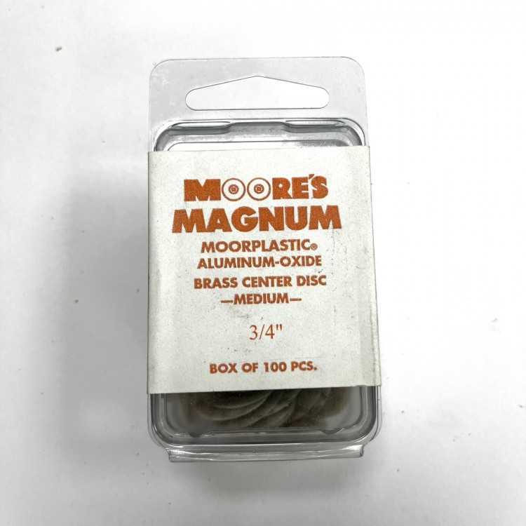 DESTOCKAGE-DISQUES MOORE MAGNUM X100 - GRAIN MOYEN Ø19 DESTOCKAGE-DISQUES MOORE MAGNUM X100 - GRAIN MOYEN Ø19