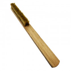 BROSSE D'ETABLI SOIE BLANCHE 4 RGS L220MM