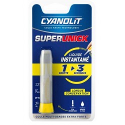 CYANOLIT JAUNE 2g - prise 15-30 secondes
