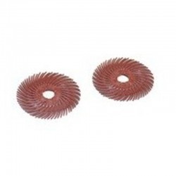 MEULETTE POLY-ABRASIVE Ø75MM G.220 MARRON x5PCS