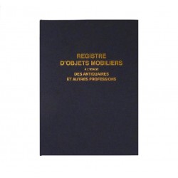 LIVRE DE POLICE REGISTRE BROCANTE