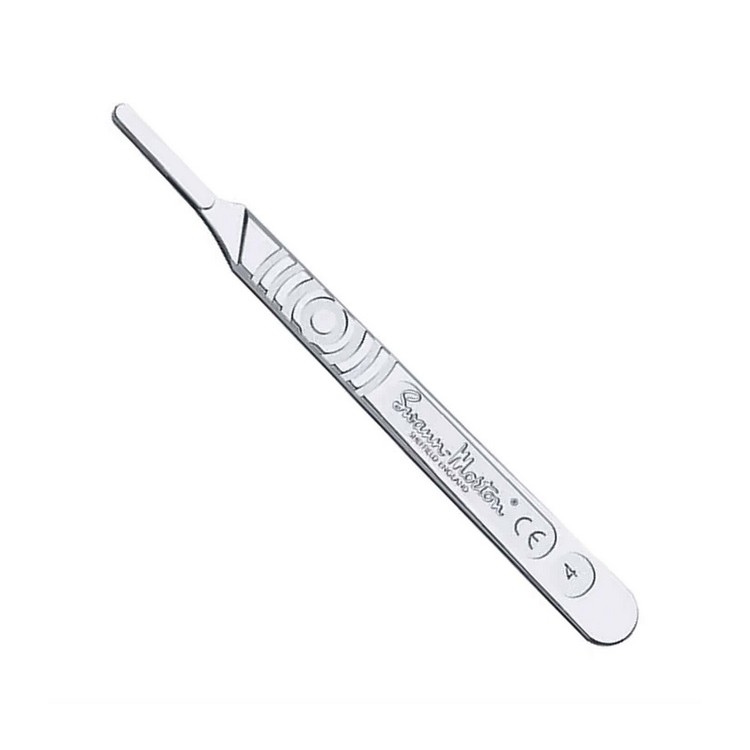 MANCHE BISTOURI/SCALPEL N° 4 - SWANN MORTON (PR LAMES N° 20/21/22/23/24) MANCHE BISTOURI/SCALPEL N° 4 - SWANN MORTON (PR LAMES N° 20/21/22/23/24)