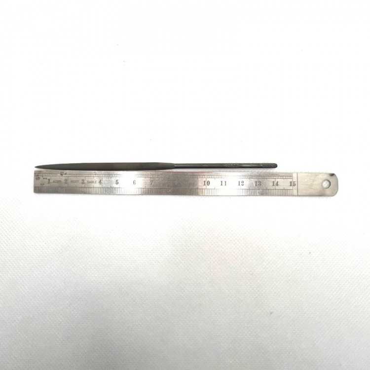 OCCASION-LIME AIGUILLE FEUILLE DE SAUGE 140mm T0