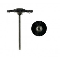 BROSSETTES SUR TIGE - SOIE NOIRE