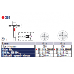 DISQUE DIAMANTE 361.514.080