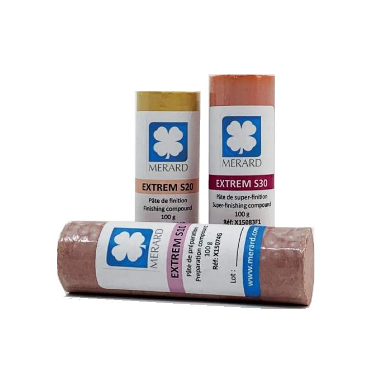 MERARD - PATE A POLIR EXTREM (POUR METAUX DURS - CERAMIQUE - PIERRES FINES) MERARD - PATE A POLIR EXTREM (POUR METAUX DURS - CERAMIQUE - PIERRES FINES)