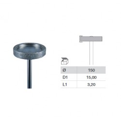 DISQUE DIAMANTE 902 ø15 - BUSCH STARR