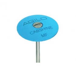 LENTILLE CABSHINE Ø22MM GRAIN MOYEN-FIN - POLISSAGE PIERRES ET OUTILS CARBURE