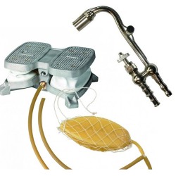 Pédalier complet REDA + vessie + pédalier + tuyau + T de connexion + chalumeau