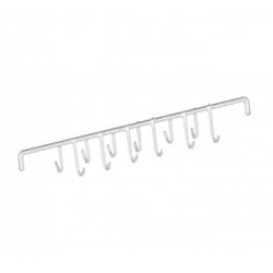 SUPPORT BAGUES ULTRASON 12 CROCHETS - BLANC