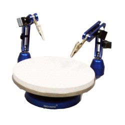 SUPPORT A SOUDER + 2 PINCES ARTICULEES TECHDENT