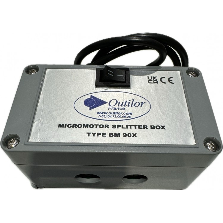 BOITIER DE SELECTION (SWITCH) DOUBLE SORTIE POUR MICROMOTEUR BOITIER DE SELECTION (SWITCH) DOUBLE SORTIE POUR MICROMOTEUR