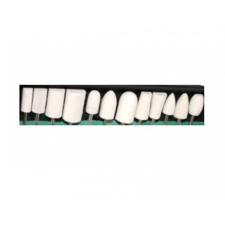 JEU DE 11 FEUTRES SUR TIGE ø2.35 JEU DE 11 FEUTRES SUR TIGE ø2.35