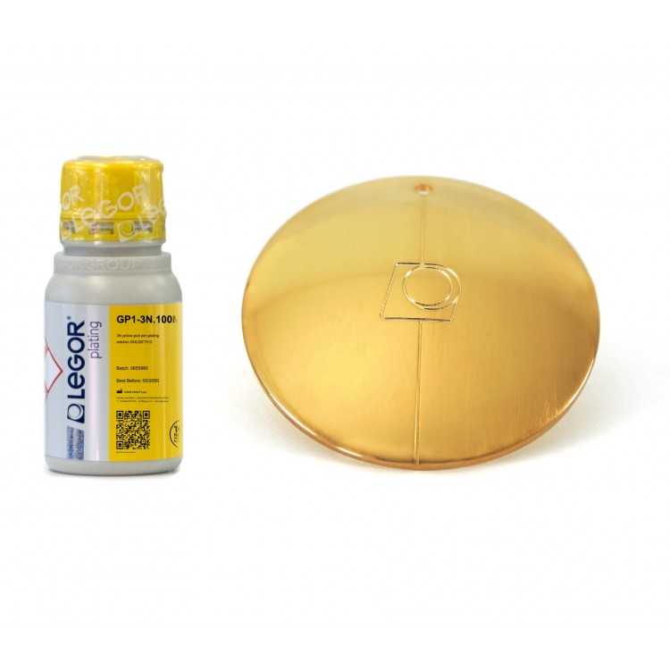 BAIN OR JAUNE RHODINETTE 1g/100ml - LEGOR (3N) BAIN OR JAUNE RHODINETTE 1g/100ml - LEGOR (3N)