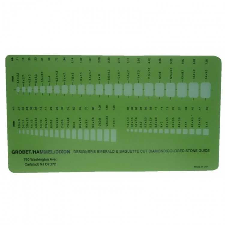 GABARIT A TRACER N°16 CALIBRES - TAILLE PRINCESSE & EMERAUDE GABARIT A TRACER N°16 CALIBRES - TAILLE PRINCESSE & EMERAUDE