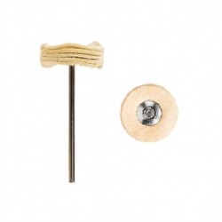 BROSSETTE SUR TIGE - PEAU DE CHAMOIS