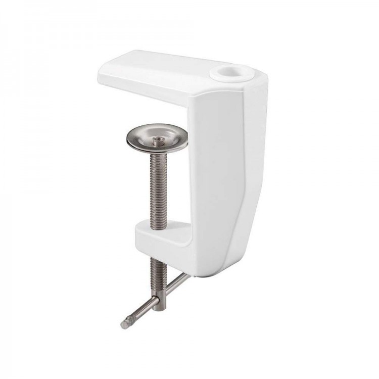 Support à étau pour lampe d'établis led - blanc Support à étau pour lampe d'établis led - blanc