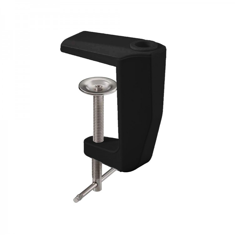 Support à étau pour lampe d'établis led - noir Support à étau pour lampe d'établis led - noir