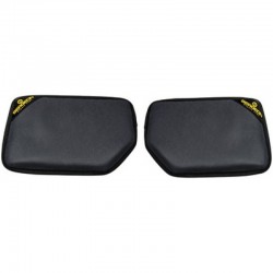 PAIRE D'ACCOUDOIRS ERGONOMIQUES ANTI-DERAPANTS EN SIMILI CUIR