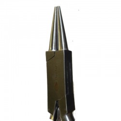 PINCE BECS RONDS ULTRA-FINS - MANCHE BLEU OUTILOR