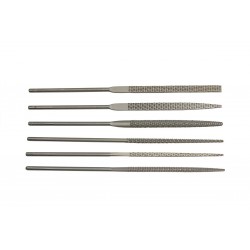 JEU DE 6 LIMES A CIRE