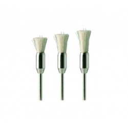 PINCEAU / FURET SUR TIGE - CHEVRE BLANC Ø2.35