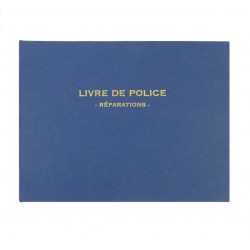 LIVRE DE POLICE REGISTRE BIJOUTIER REPARATION