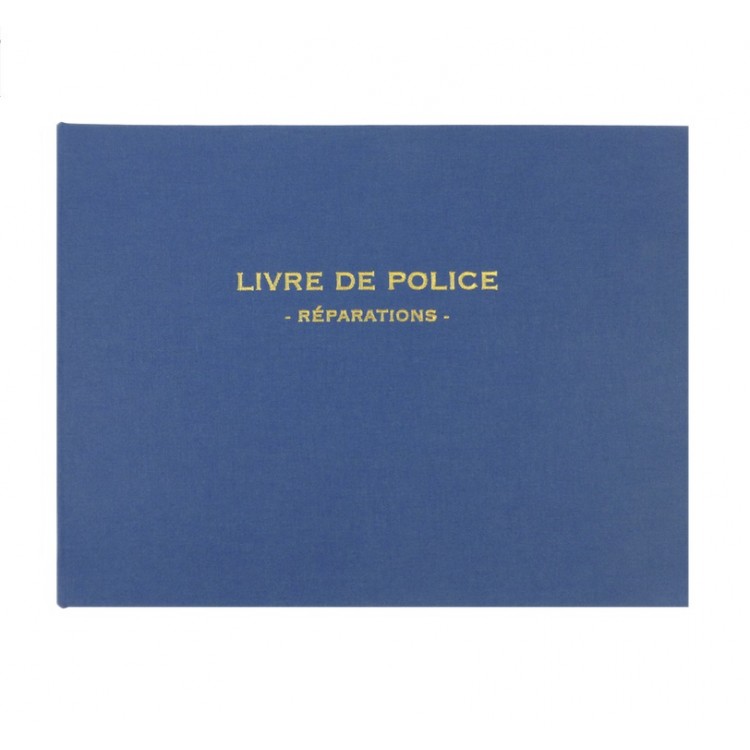 LIVRE DE POLICE REGISTRE BIJOUTIER REPARATION